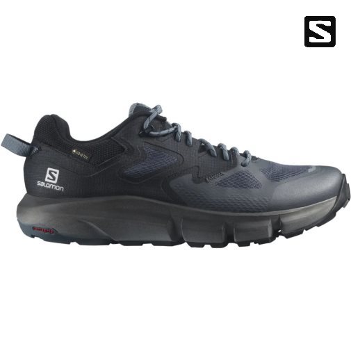 Salomon Predict Hike GTX Men's Hiking Shoes Black | CA 46B25